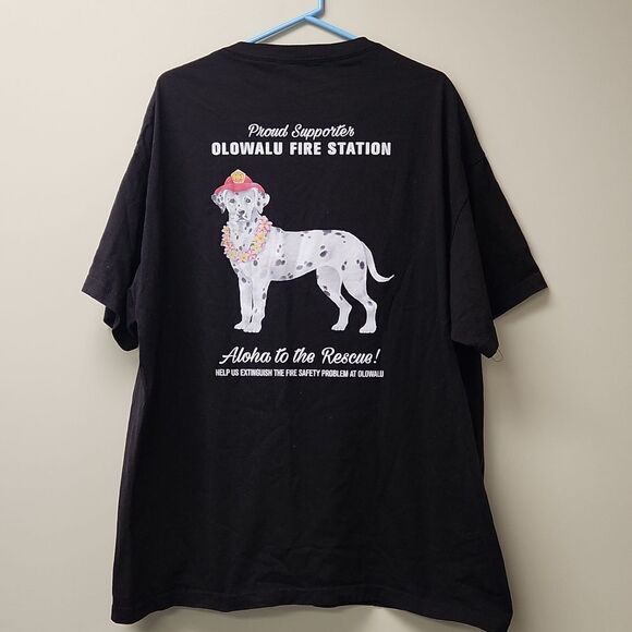 Olowalu Fire Station T-shirt 2XL - Picture 1 of 5